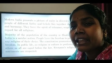 LESSON 1. UNITY IN DIVERSITY (PART - II)