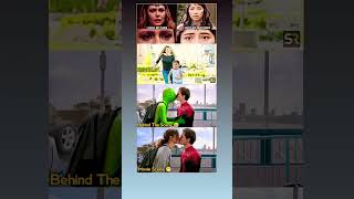 Marvel Emotional Damage 😂 | Behind The Scenes vs Movie Scene | Spider-Man Kiss Reveal #mcu #shorts