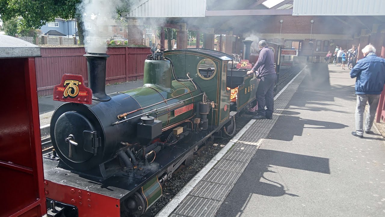 cleethorpes coast light railway 75th anniversary weekend- 15th july 2023