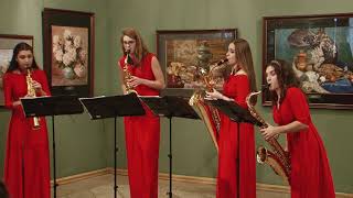 G.F.Handel-Arrival of the Queen of Sheba. Misteria Saxophone Quartet