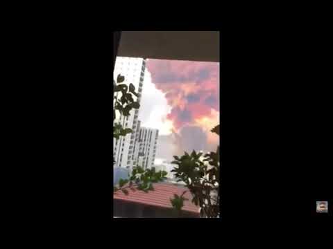 Beirut massive explosion!