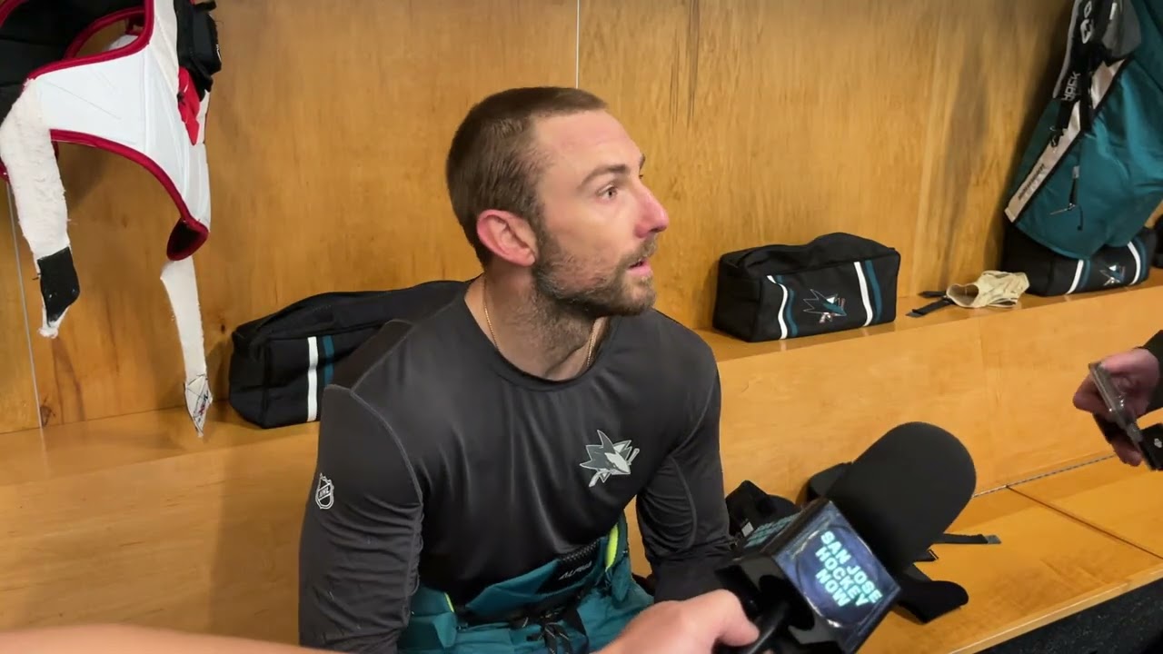 Goodrow on Why Nurse Deserves To Be Alternate Captain | San Jose Sharks Practice (9.30.26)