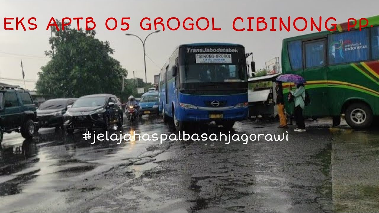 TRANSJABODETABEK eks APTB 05 CIBINONG - GROGOL || Trip report Citeureup-Grogol