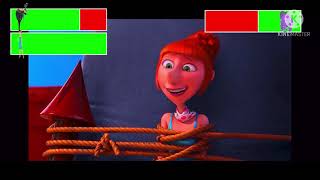 El Macho VS Gru With Healthbars