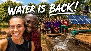 SOLAR WATER PROEJCT IN TANZANIA - VLOG 2 - Rebuilding a 200m Deep Community Borehole - Morogoro