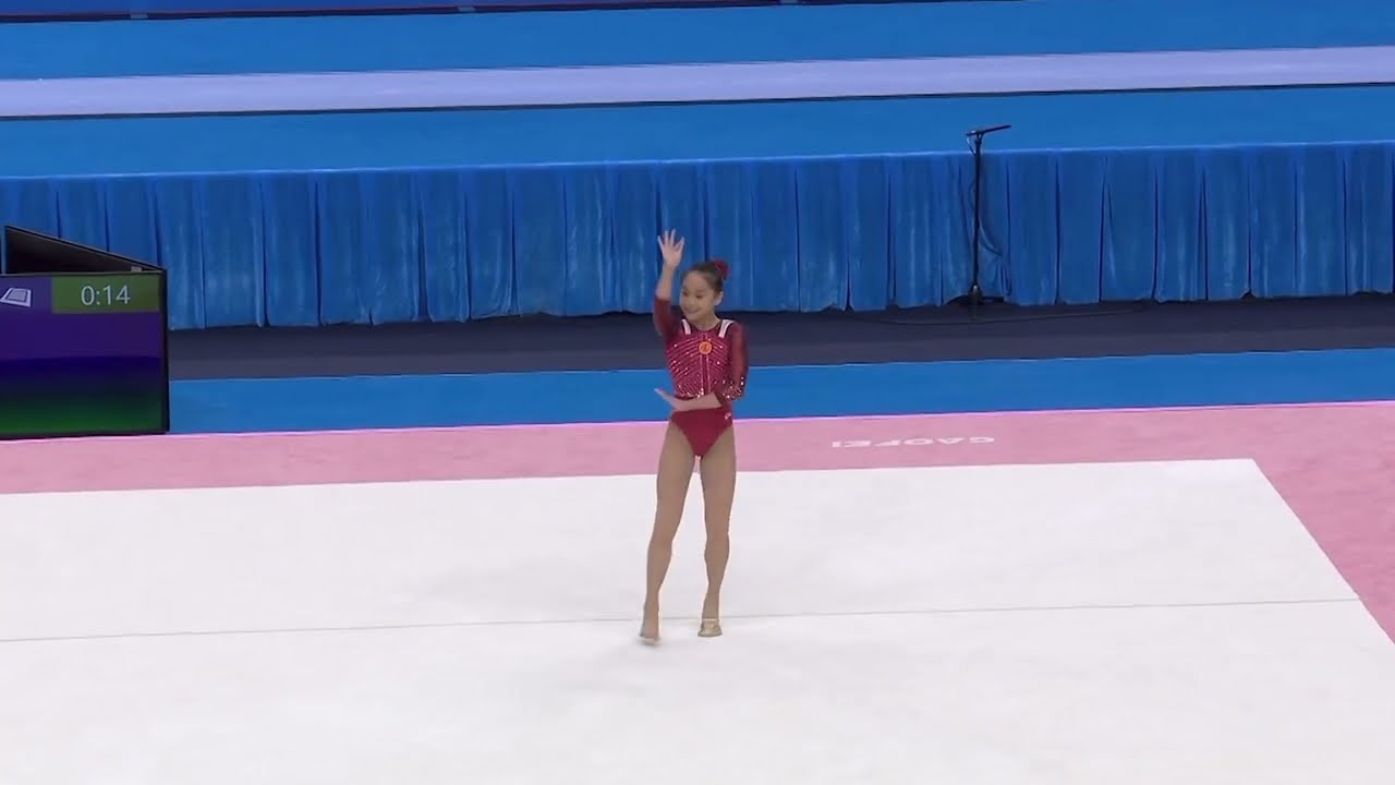 Huang Ziyi (CHN) [12.966] 20250908 Chinese National Games (Junior Division)_WAG Team Final FX