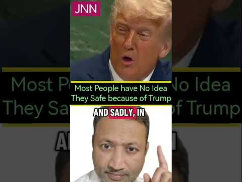 معظم الناس لا يدركون ذلك فهم بأمان بفضل الرئيس ترامب
