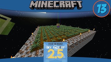 Minecraft Mods: Automated Minicio Farming in SkyFactory 2.5 - E13