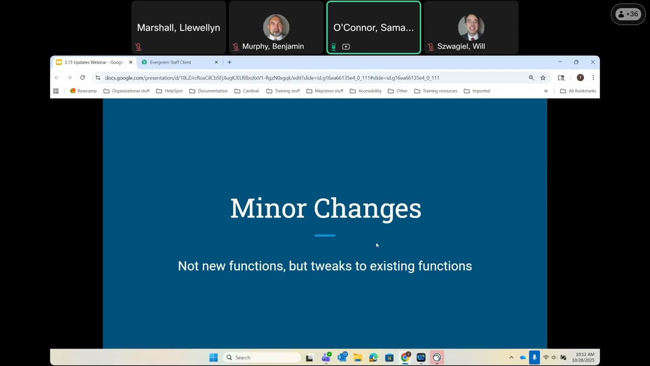 NC Cardinal Upgrade to Evergreen Upgrade 3.15.5