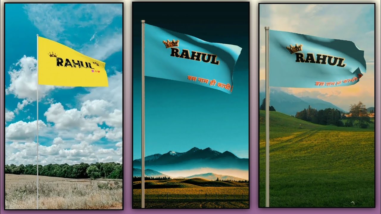 Flag Name Video Editing ।। Instagram Vial Flag Name Video Kaise Banaye 🔥 YouTube