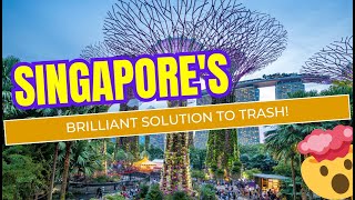 Singapore's Fiery Solution to Trash! #technology #singapore #greenliving