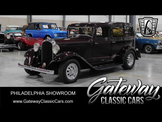 1932 Plymouth Sedan #1833-PHY Gateway Classic Cars of Philadelphia