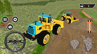 4x4 Offroad Bulldozer & Dump Truck – Quarry Machines Drive Game – Best Android Gameplay screenshot 4
