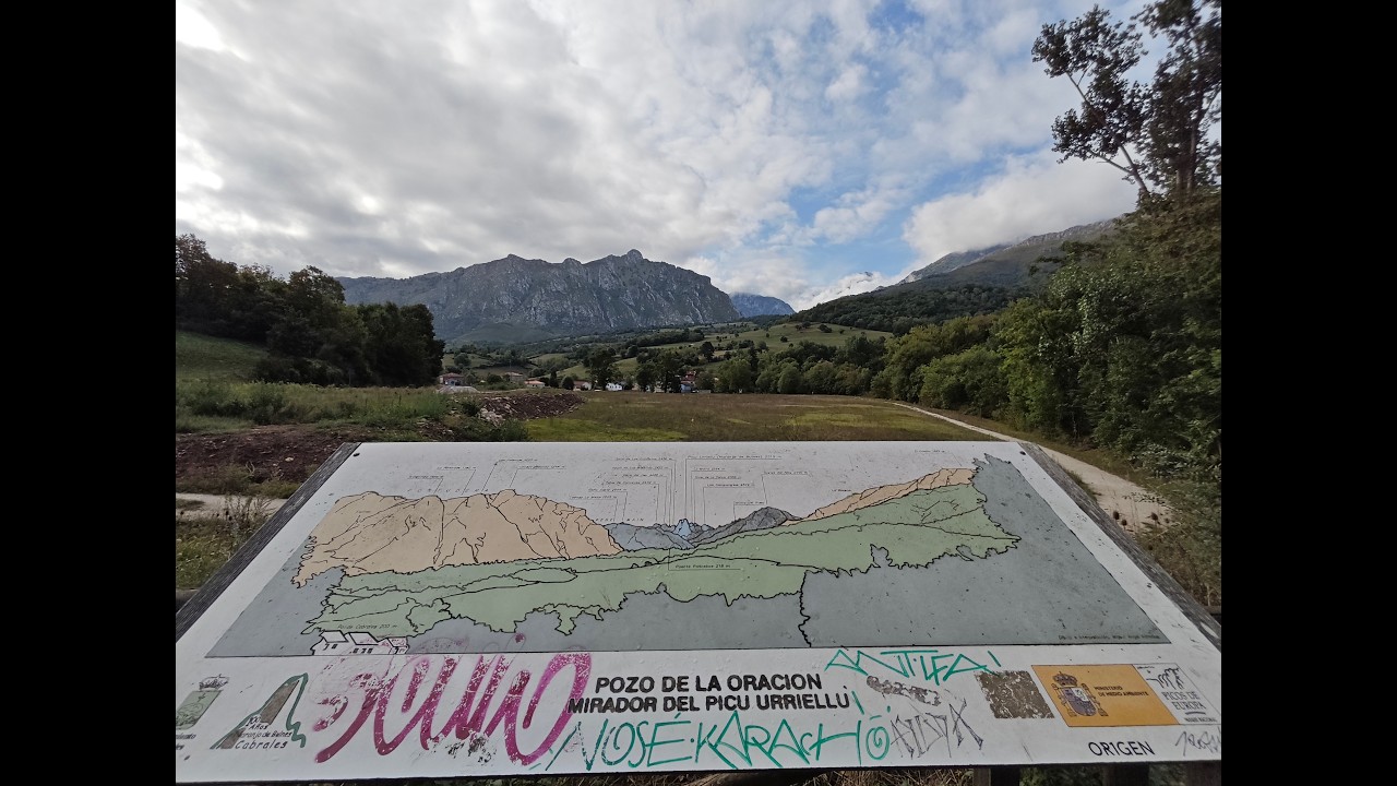 Mestas de Con - Cangas de Onís - Mirador del Naranjo de Bulnes - Poncebos (Asturias)