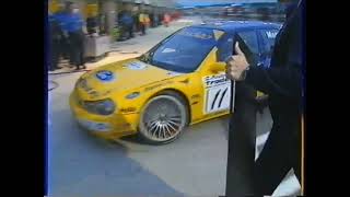 BTCC 2000 Snetterton - Menu, Muller and Radermecker incident