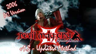 How to update Devil May Cry 3 Special Edition (PC 2006) to v1.3 - Updated Method