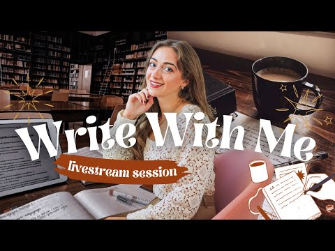 Write With Me Livestream ✨✍🏼 Deep Focus Session