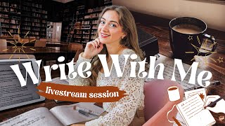 Write With Me Livestream ✨✍🏼 Deep Focus Session