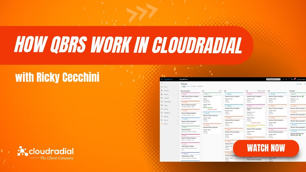 How QBRs Work in CloudRadial