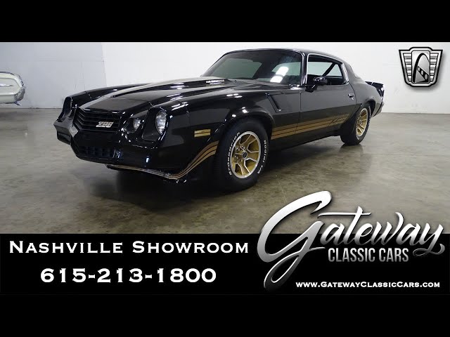 CAMARO! Chevy’s Classy Classics 1981 Chevrolet Camaro Z 28, Gateway classic cars Nashville