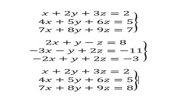 Solve Any Linear System Using Gaussian Elimination
