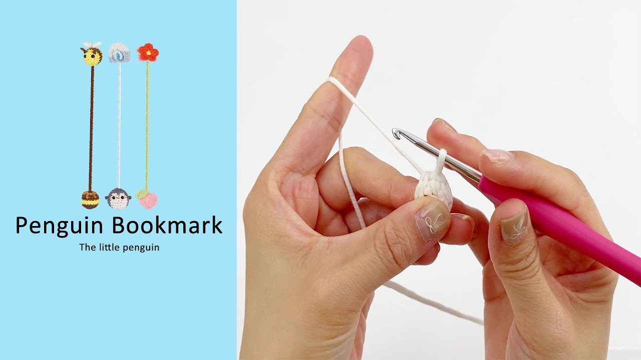 Penguin Bookmark - The little penguin