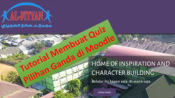 Tutorial Membuat Quiz Pilihan Ganda di Moodle