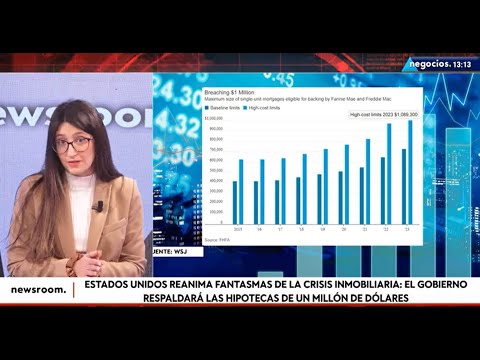 EEUU reanima fantasmas de la crisis inmobiliaria: el gobierno respaldar&aacute; hipotecas de un mill&oacute;n de $