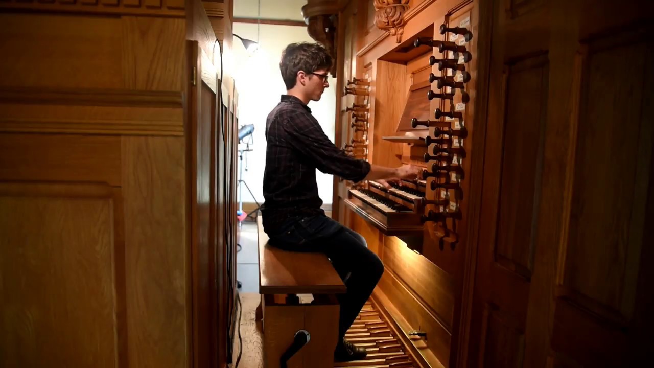 Philip Glass - Knee Play No. 4 / Einstein on the Beach (Adrian Foster, organ)