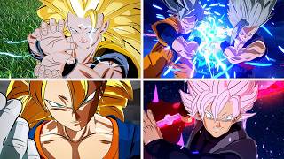 Best Transformations, Super Attacks, Intros & Outros Compilation - Dragon Ball Sparking! ZERO mods