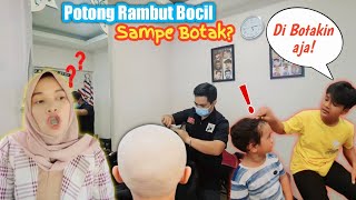 POTONG RAMBUT & BUKA PUASA DI MALL | eybel channel