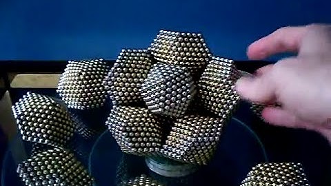 Quasicrystal Cluster Complex - Enlarged | Neodymium Magnetic Balls