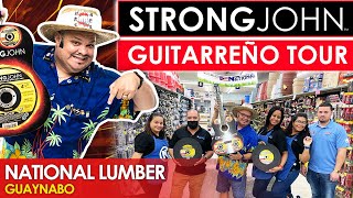 GUITARREÑO STRONG JOHN TOUR @ NATIONAL LUMBER & HARDWARE in GUAYNABO, PUERTO RICO