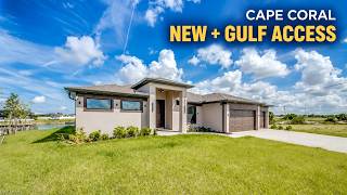Cape Coral New Construction Gulf Access Home Under $800K