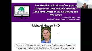 Tree Health Implications of Long-term Strategies to Treat Emerald Ash Borer... TREE Fund Webinar