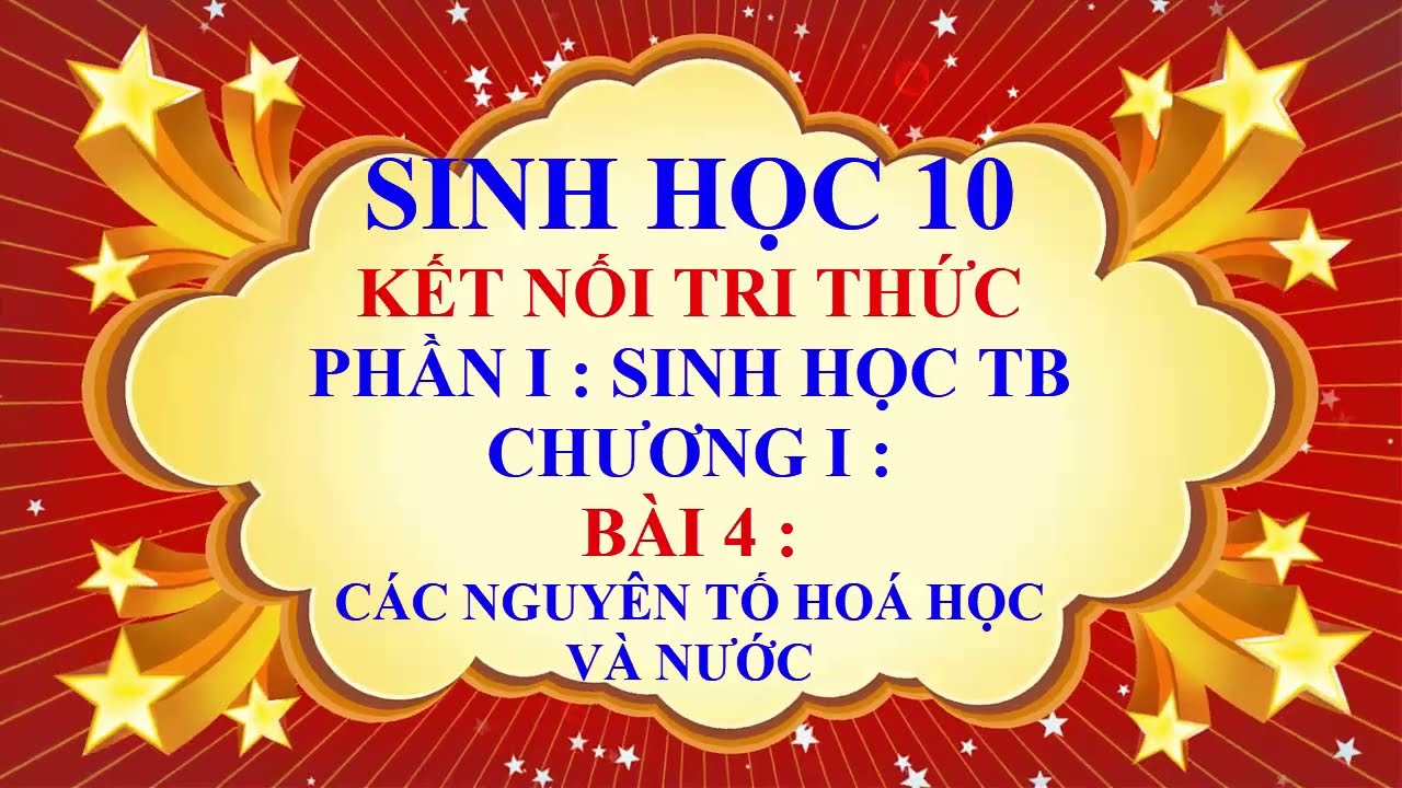 Sinh học lớp 10 - Kết nối tri thức - Phần 1 - Chương 1... - youtube