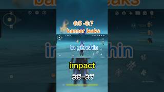kinich is finally here 😱 new  banner leaks😱 #genshinimpact #banners #character #genshinevent