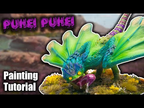 Pukei Pukei Painting Tutorial | Monster Hunter World: The Board Game