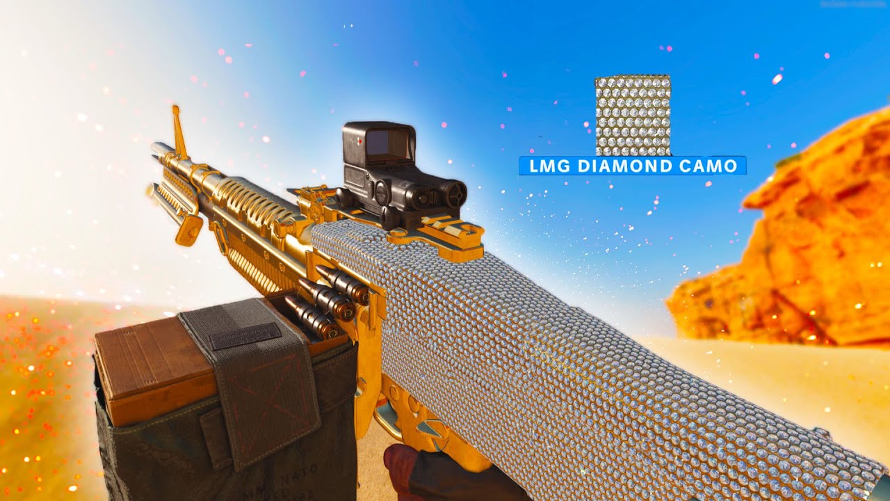 I Unlocked DIAMOND LMGs CAMO and its AMAZING! (BLACK OPS COLD WAR)
