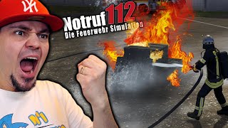 Palety się PALĄ! 🚒 Symulator Strażaka Notruf 112 screenshot 2