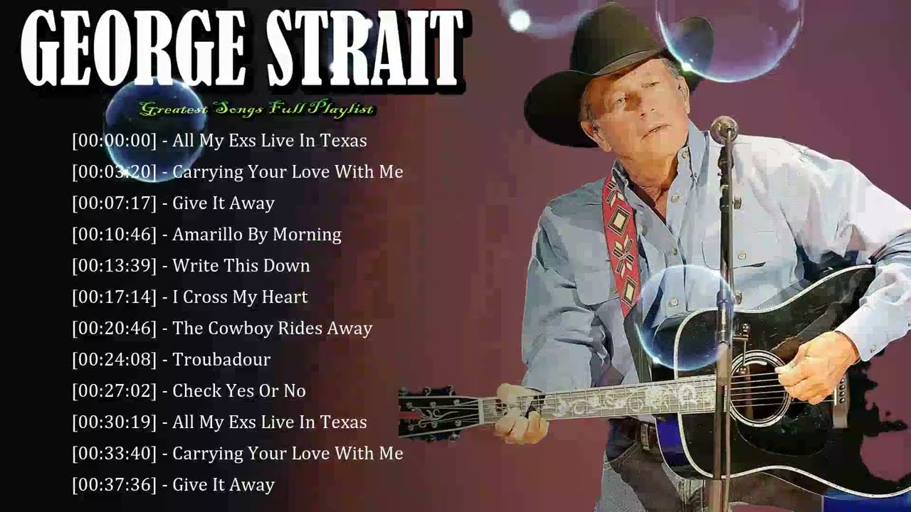 🎤 George Strait – Music that defines what real country sounds like 🤠