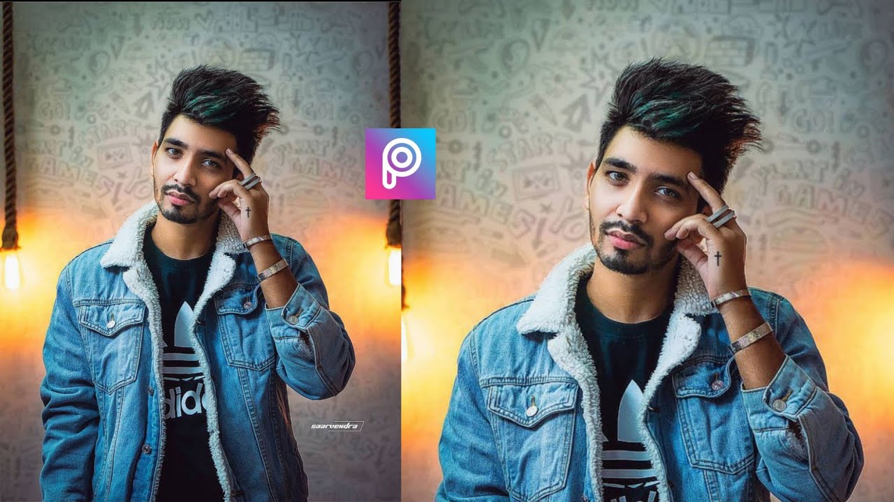 Saarvendra New Photo Editing PicsArt Tutorial Saarvendra Glow Photo Editing Glowing Photo edit