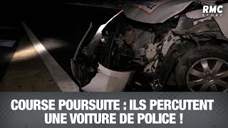 Une Course-Poursuite Se Termine En Grave Accident