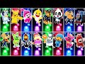 Baby shark and pinkfong friends all megamix   cocomelon  oddbodsbluey bingo  who will win