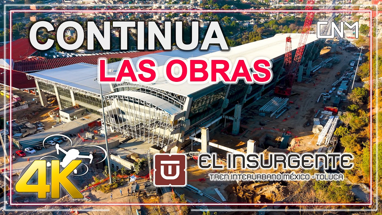 Terminal Observatorio del Tren El insurgente, segunda etapa, febrero 2026