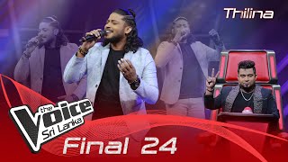 Thilina Sudesh Wanninayake | Gana Andakarayen (ඝන අන්ධකාරයෙන්) | Final 24 | The Voice Sri Lanka