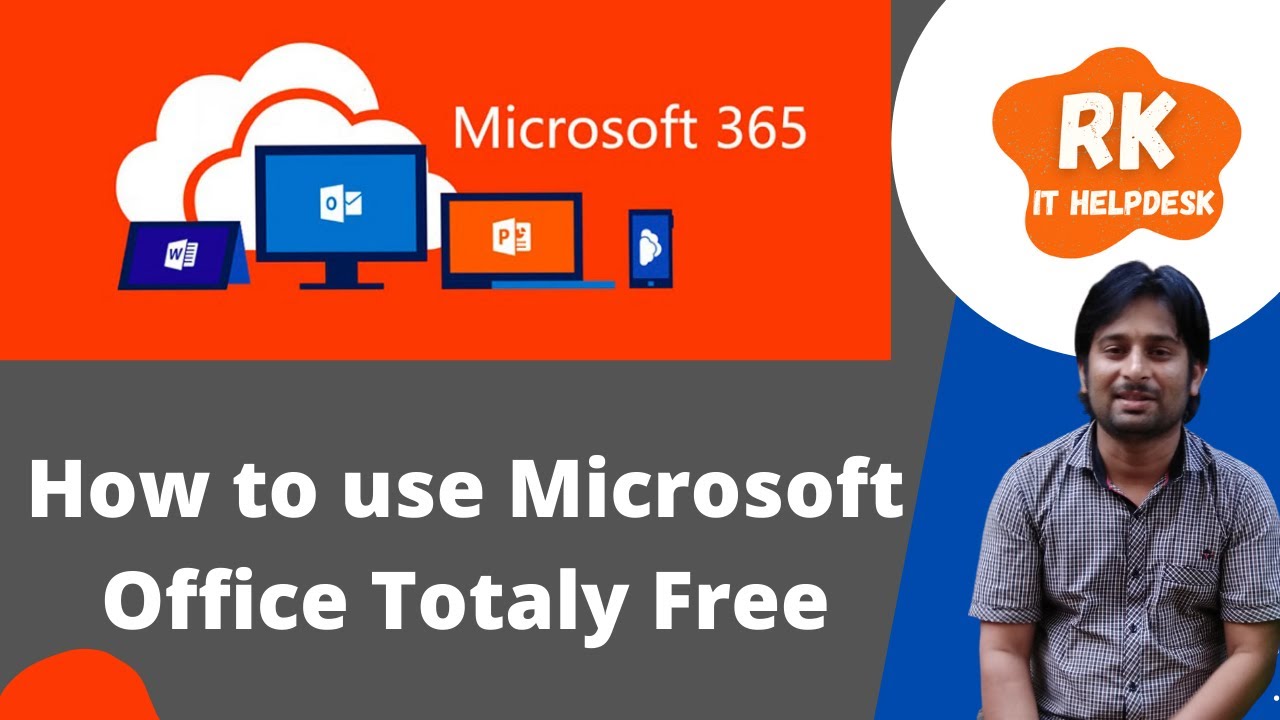How to use Microsoft office free | RK IT HELPDESK - YouTube