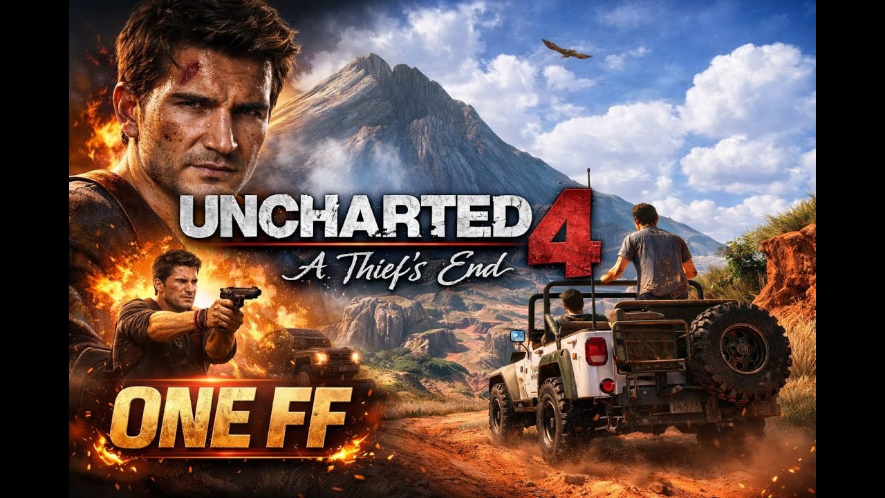 🔥 UNCHARTED 4 LIVE 🔴 Epic Adventure Gameplay | ONE FF