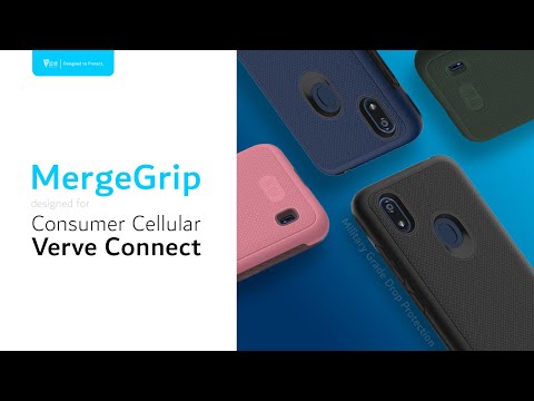 Best Protective Case for Consumer Cellular Verve Connect - TUDIA DualShield  Grip - YouTube