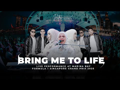 EVANESCENCE BRING ME TO LIFE PUTRI ARIANI COVER F1 SINGAPORE LIVE PERFORM